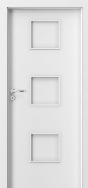 Interiérové dveře Porta Doors Porta Fit - Fólie Portadekor - bílá - obrázek č. 